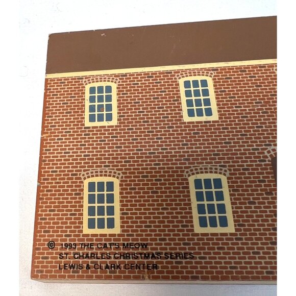The Cats Meow 1993 St. Charles Christmas Series Collectible Village Houses  4 Pc - Picture 16 of 16